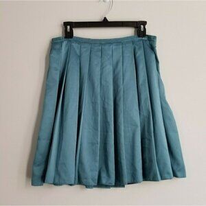 Old Navy Teal Pleated Skirt